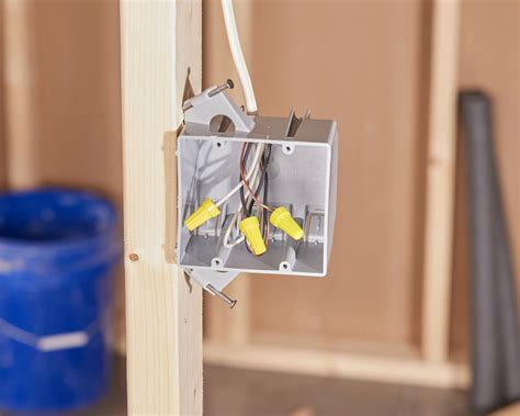 attaching electrical box to metal studs|electrical outlet boxes for drywall.